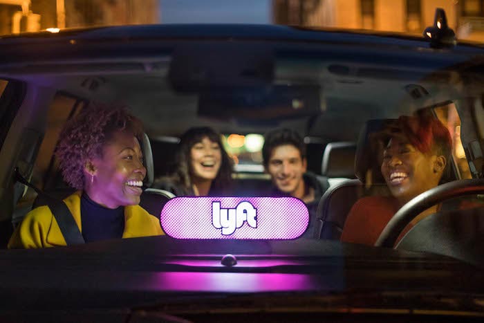 Lyft Driver and Friends