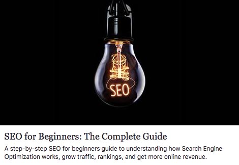 Related link to SEO for Beginners: The Complete Guide